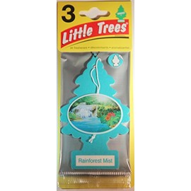 Air Freshener Rainforest Mist Little Trees 3-Pack