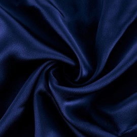 Oeko-Tex® Certified Silk Pillowcase for 100% Silk, 22 Momme Pillowcase for Hair and Skin, Anti-Aging, Anti-Dust Mite (40 x 60 cm, Blue)