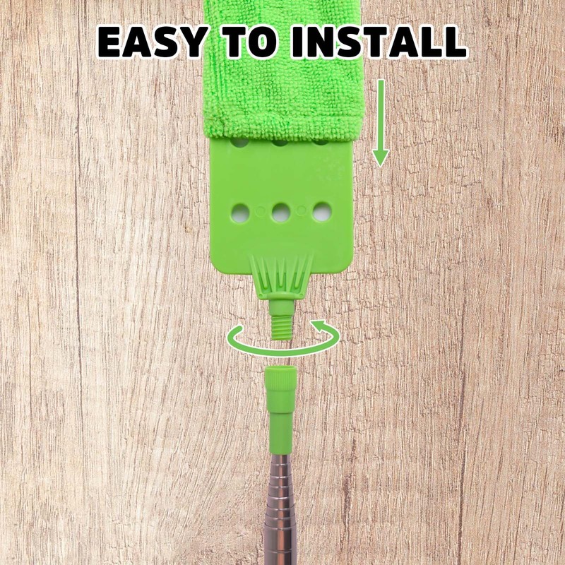 Retractable Gap Dust Cleaner Under Appliance Cleaning Tool, Bafezoze Flat