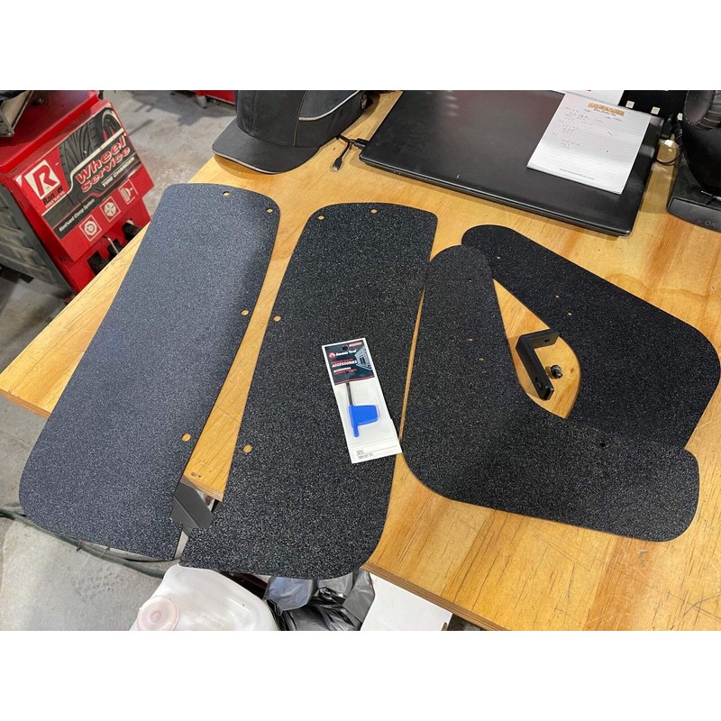 TWRAPS Slim Mud Flaps for Rivian R1T and Rivian R1S