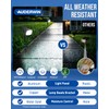 AUDERWIN Solar Spot Lights Outdoor Waterproof 10 Pack IP65, 63