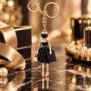 Handmade Tassel Fashionista Doll Keychain for Bags & Keys –