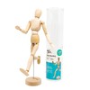 MONT MARTE Manikin Male 30cm - Body Doll, Wooden Puppet