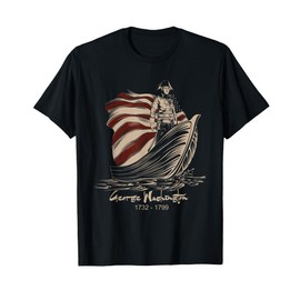 Vintage George Washington Patriotic Gift Costume T-Shirt