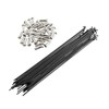 SENQI Bicycle Steel Spokes 80mm-290mm with Copper Cap 36pcs