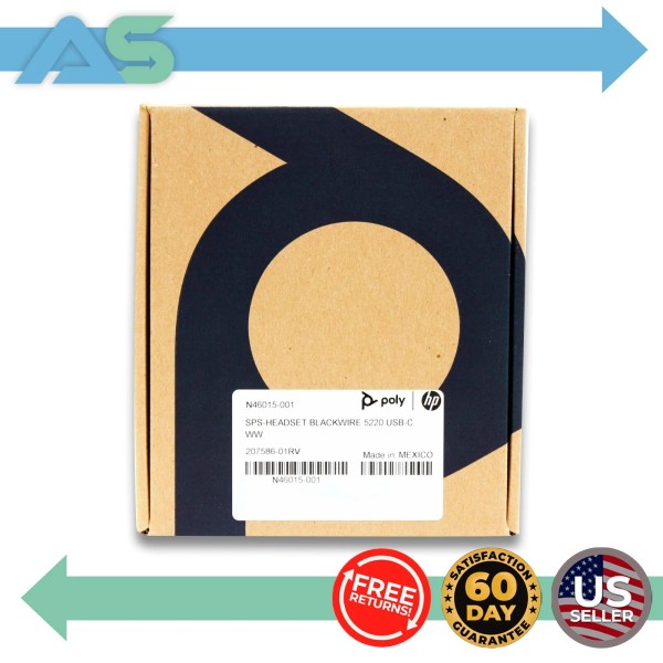 POLY HP Poly Blackwire 5220 (C5220) USB-C Wired Headset |