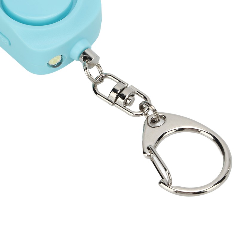 Mini Personal Alarm Keychain with 130dB Loud Siren Safety Self