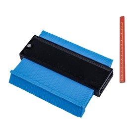 Contour Gauge with Lock, Contour Gauge with Lock, Profile Measuring Tool, Profile Gauge, Contour Gauge, Contour Duplicator, Contour Gauge, Stencil Contour Reproduction Gauge, Blue