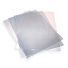 25 x A5 Acetate Sheets 180 Micron Plastic Clear Heavy