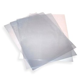 25 x A5 Acetate Sheets 180 Micron Plastic Clear Heavy Duty PVC Sheets Acetate Transparent Cover Plastic Sheeting for Protective Binding Covers Stencils Etching and Crafting