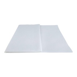 Colored Felt, 90x90cm Craft Felt Sheet, 1.4mm Thick Soft Felt Square, Large Felt Fabric for Craft and Art Projects (White)