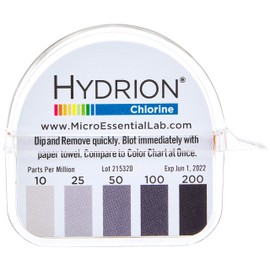 MICRO ESSENTIAL Chlorine Test Paper CM-240 Roll Type with Refill Roll