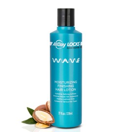 AllDay Locks Classic Wave Hair Lotion - Lightweight Curl Cream for Frizz Control & Hydration, Curly & Wavy Hair Styling Products for Women and Men, Lotion for Defining and Moisturizing - 7.7 oz Bottle