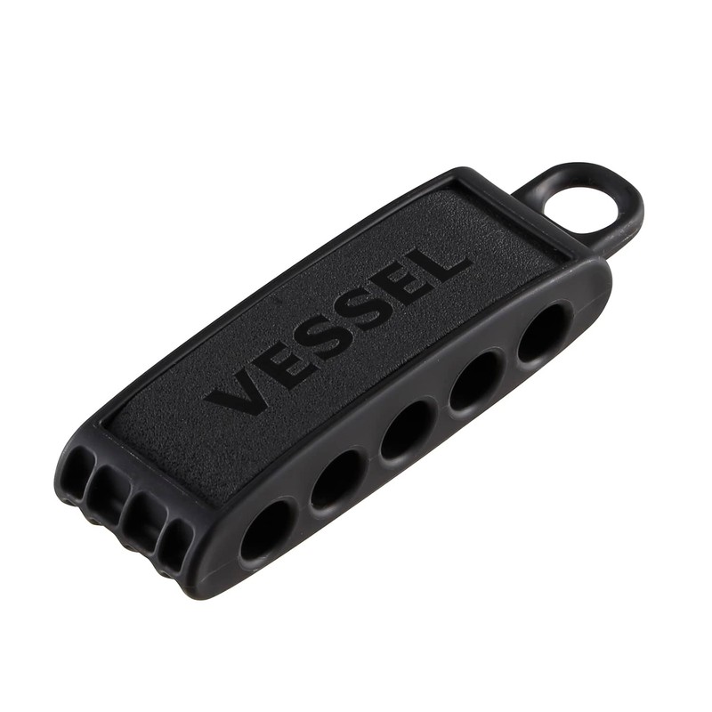 Vessel BH-05K Bit Holder, Holds 5 Bits, Black