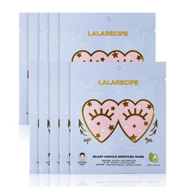 Lala Recipe Heart Goggle Moisture Mask 10 Sheets _D / 라라레서피 하트 고글 모이스처 마스크 10매 D