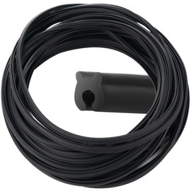 ELEKEE 18m Universal Greenhouse Sealing Strip - Rubber Glazing Seal for Glass Panels | Suitable for Halls, Vitavia, AGL, Gardman Greenhouses