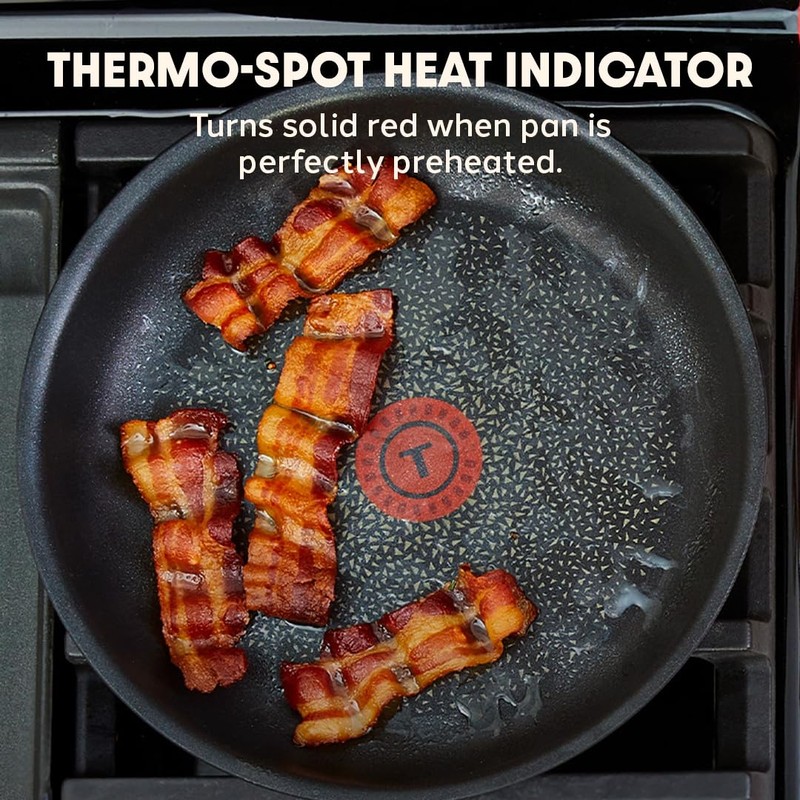 T-fal Ingenio Expertise Stainless Steel Cookware Set 4 Piece, Induction,