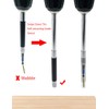 Saipor Magnetic Screw Drive Guide Drill Bit Tip Holder Screwdriver