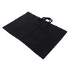 Portfolio Bag Black 38x26in Large Capacity Thick Canvas Light Weight