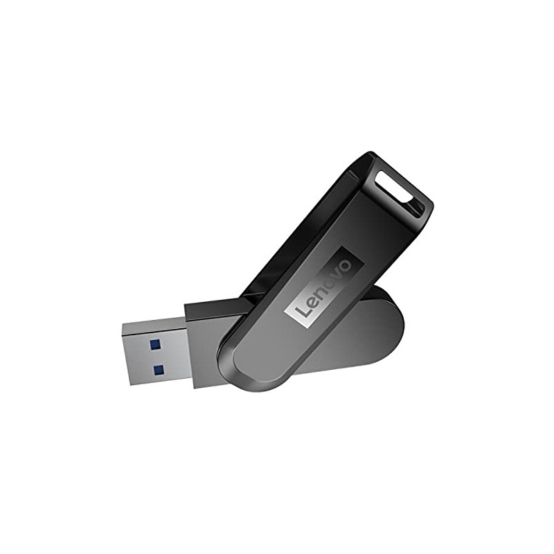 Lenovo USB Flash Drive X3 (64GB, Black) High Speed USB