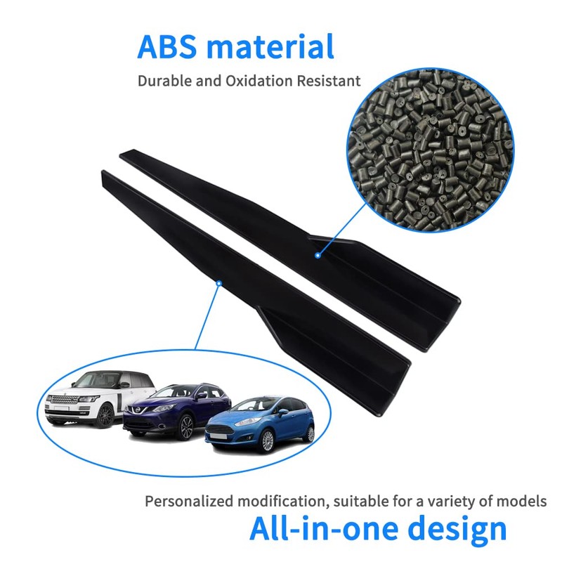 KEEPDSGN Front Bumper Lip Universal Spoiler for Car (Original Sharp