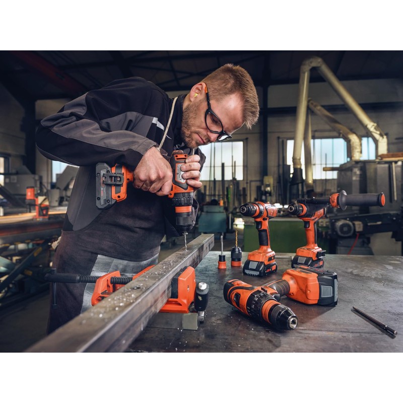 FEIN Vario 4-Piece Twist Drill Bit Set with Sizes 6.8
