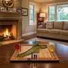 Tabletop Dice Golf Game - Portable Wooden Board Game for