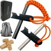 VVAAGG Magnesium Flint and Steel Fire Starter Kit, Flint Fire