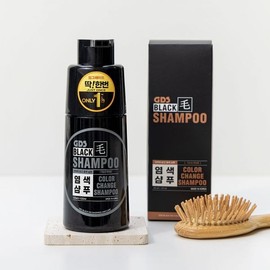 UnKnown Latest one-time coloring shampoo GDS 3-minute gray hair coloring shampoo 1 unit (250mlⅹ1) + 6 plastic gloves / 최신상 딱한번 염색샴푸 GDS 3분 새치염색샴푸 1개(250mlⅹ1)+비닐장갑 6장