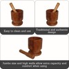 Imusa IMUSA Wood Mortar & Pestle, Jumbo