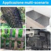12Pz Dissuasore per Gatti Repellente in Plastica,Tappetino RepellenteGattio