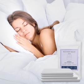 Rohmer Bear Disposable Bed Sheets, Lightweight, Breathable, and Portable. Ready to use Disposable Bed Sheets for Travel and Hotels. Pillow Cover, Quilt Cover, and Bedsheet Cover