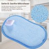 Mis.Moon Pack of 10 Kitchen Sponge Cleaning Sponge, Double-Sided Microfibre