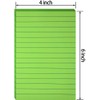 6 Pack Lined Sticky Notes 4 x 6 inch,6 Colors