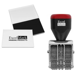ExcelMark #1.5 Line Dater with Black Ink Pad