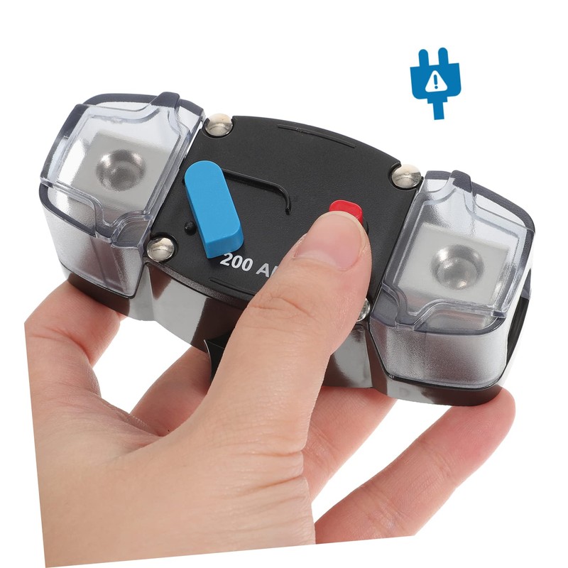 NOLITOY Amp Manual Reset Circuit Breaker for Automotive and Use