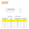 uxcell M4-0.7x10mm Flat Head Torx Anti Theft Machine Screws, 20Pcs