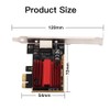 FENVi 2.5 Gigabit PCIe Network Card, 2500Mbps Ethernet Adapter with