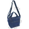 YunZh Denim Purse Jean Tote Bag for Women，Crossbody Shoulder Weekend