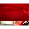 C8 Corvette Z06 Sun Visor Label Covers : Suede Decals