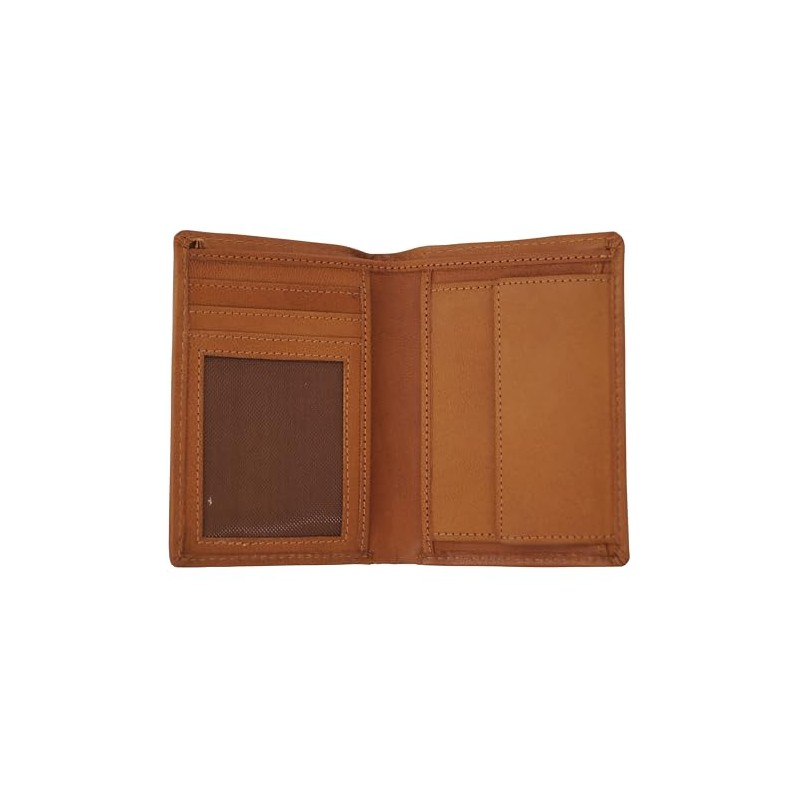GERMANUS Lars the Classic Leather Wallet, brown, Classic