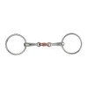 Shires Equestrian - Loose Ring Copper Lozenge Snaffle - S/steel