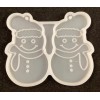 Unbranded Snowmen - Epoxy Resin Silicone Molds - Pendants, Earrings,