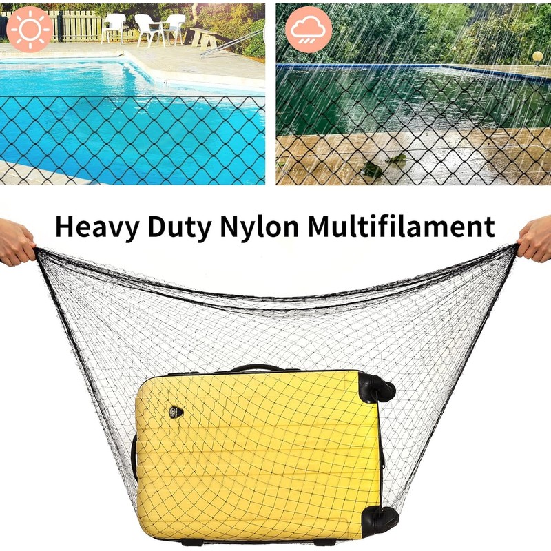 Caiyloxn Cat Net for Balcony, 6 x 3 m, Cat