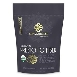Fiber Supplement Prebiotic Organic | Vegan Fiber Supplement Plant-Powered Gut Health Booster with Pure Ingredients for Digestive Harmony | Vegan & Non