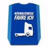 Parking Disc with Saying "Normalerweise fahre ich Lastwagen Geschenk für