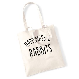 Flox Creative Happiness is rabbits tote bag