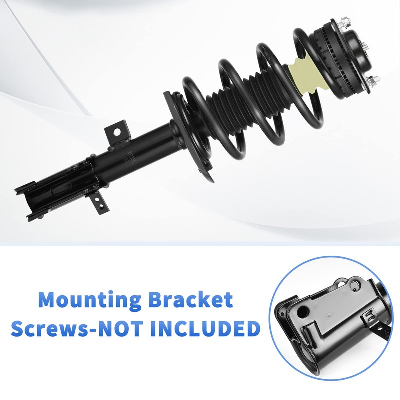 YITAMOTOR Front Complete Strut Quick Struts Compatible with 2009-2019 Dodge