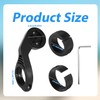 Bicycle Mount, Plastic Bicycle Computer Watch GPS Mount Cycling Front