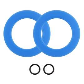 Hibbent 2 Pack Toilet Flush Valve Seal Specific fit for American Standard&Eljer-Compatible with 7301111-0070A Flush Valve Seal Kit Replacements with O Ring